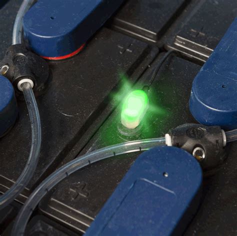 blinky battery watering system.